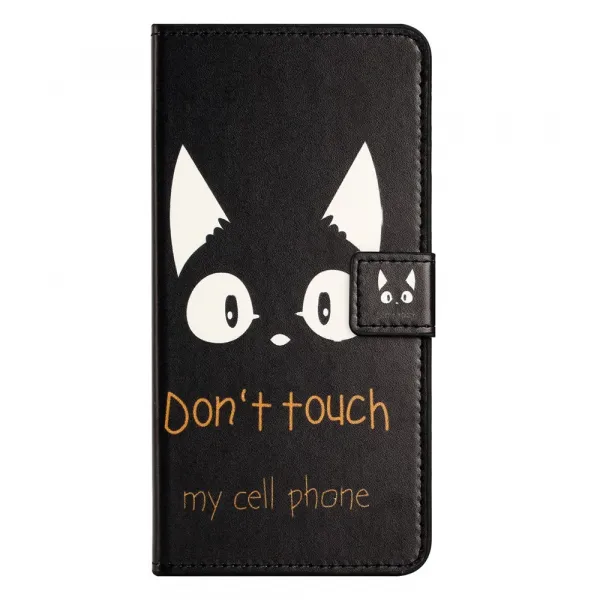 ART Peňaženkový kryt pre Motorola Moto G06 / G06 Power DON´T TOUCH