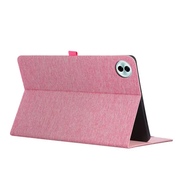 FABRIC Zaklápací obal pre Honor Pad 10 ružový