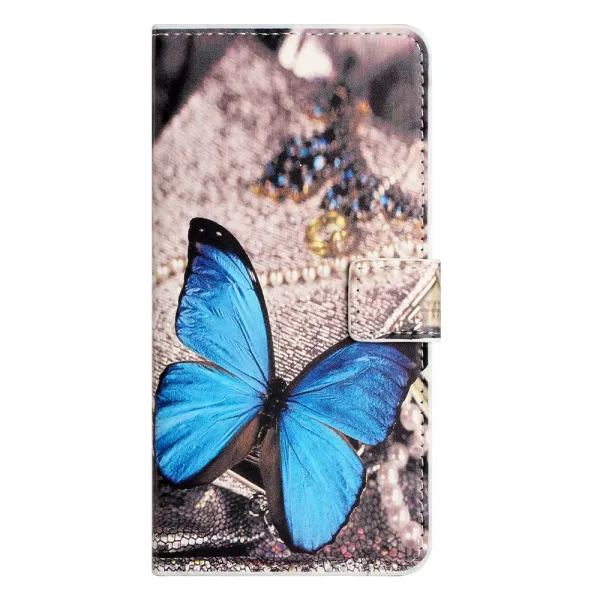 ART Peňaženkový kryt pre Motorola Moto G06 / G06 Power BLUE BUTTERFLY