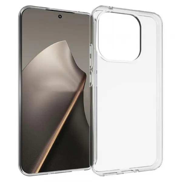 TPU Ochranný kryt pre Xiaomi 15T priehľadný