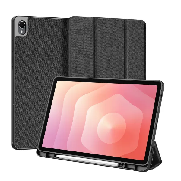 DUX DOMO Zaklápací obal pre Samsung Galaxy Tab S11 čierny
