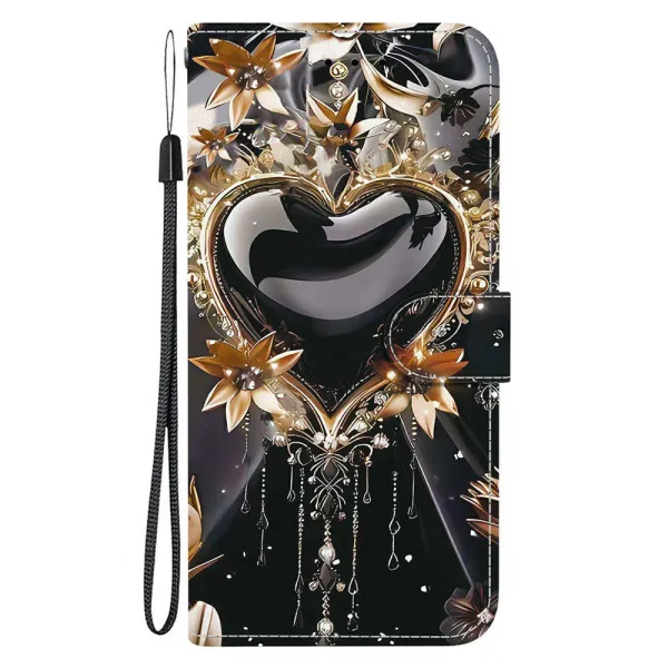 ART Peňaženkový obal pre Xiaomi 15T BLACK HEART