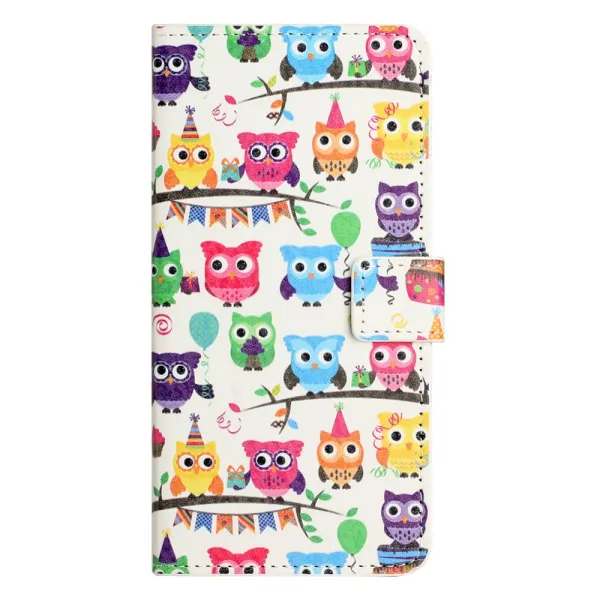 ART Peňaženkový kryt pre Motorola Moto G06 / G06 Power OWLS STICKER