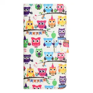 ART Peňaženkový kryt pre Motorola Moto G06 / G06 Power OWLS STICKER