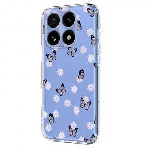 ART TPU Ochranný obal pre Xiaomi 15T BUTTERFLIES