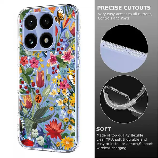 ART TPU Ochranný obal pre Xiaomi 15T LILY