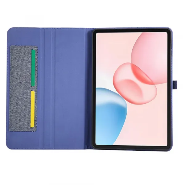 FABRIC Zaklápací obal pre Honor Pad 10 modrý