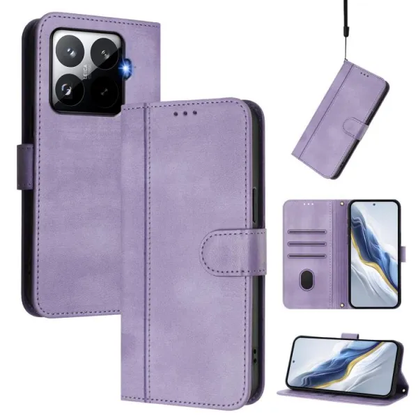 LINEAR Peňaženkový obal pre Xiaomi 15T Pro fialový