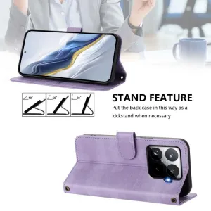 LINEAR Peňaženkový obal pre Xiaomi 15T Pro fialový