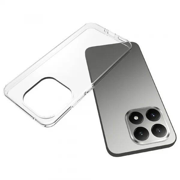TPU Ochranný kryt pre Xiaomi 15T priehľadný