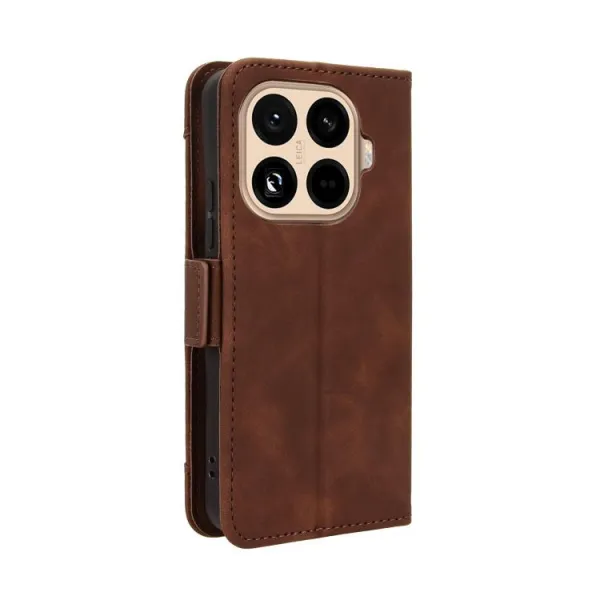 SLOT Peňaženkový obal pre Xiaomi 15T Pro hnedý