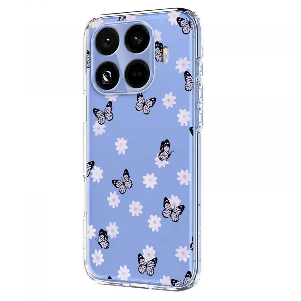 ART TPU Ochranný kryt pre Xiaomi 15T Pro BUTTERFLIES