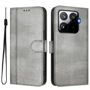 LINEAR Peňaženkový obal pre Xiaomi 15T Pro šedý