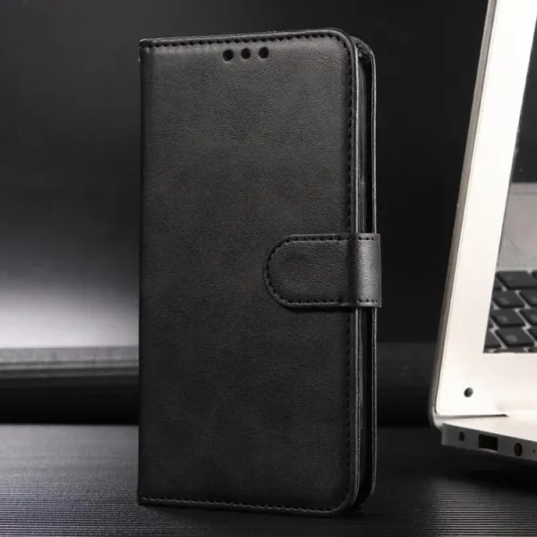 SMOOTH Peňaženkové puzdro pre Motorola Moto G06 / G06 Power čierne