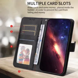 SMOOTH Peňaženkové puzdro pre Motorola Moto G06 / G06 Power čierne
