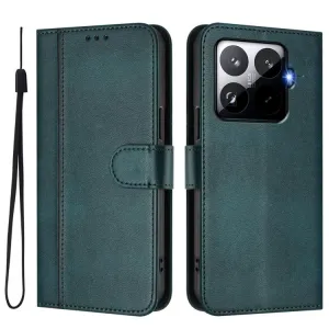 LINEAR Peňaženkový obal pre Xiaomi 15T Pro tmavozelený