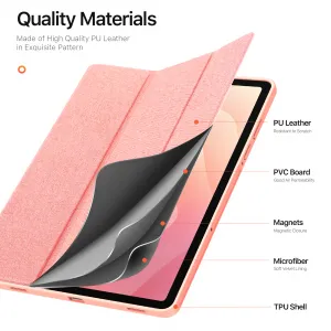 DUX DOMO Zaklápací obal pre Samsung Galaxy Tab S11 ružový