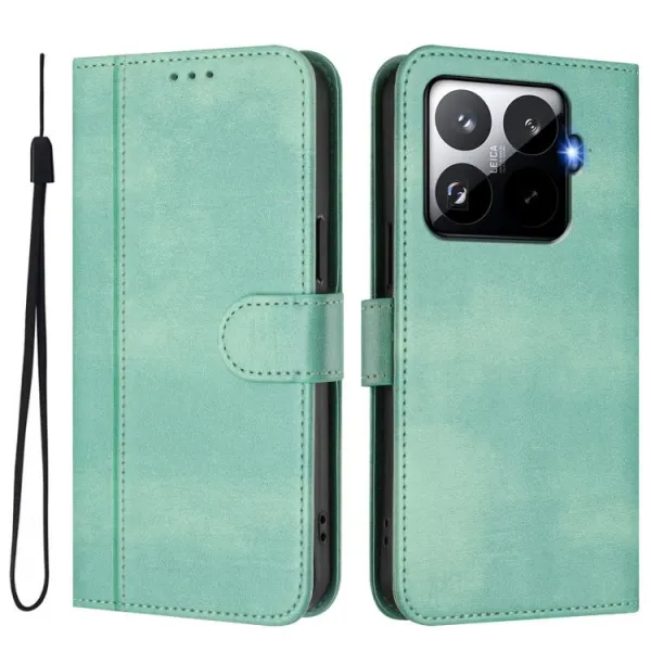 LINEAR Peňaženkový obal pre Xiaomi 15T Pro svetlozelený