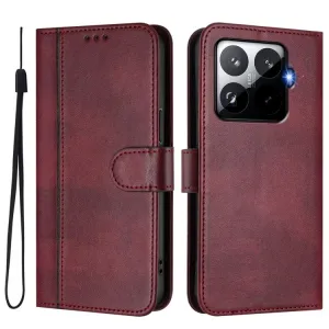 LINEAR Peňaženkový obal pre Xiaomi 15T Pro bordový