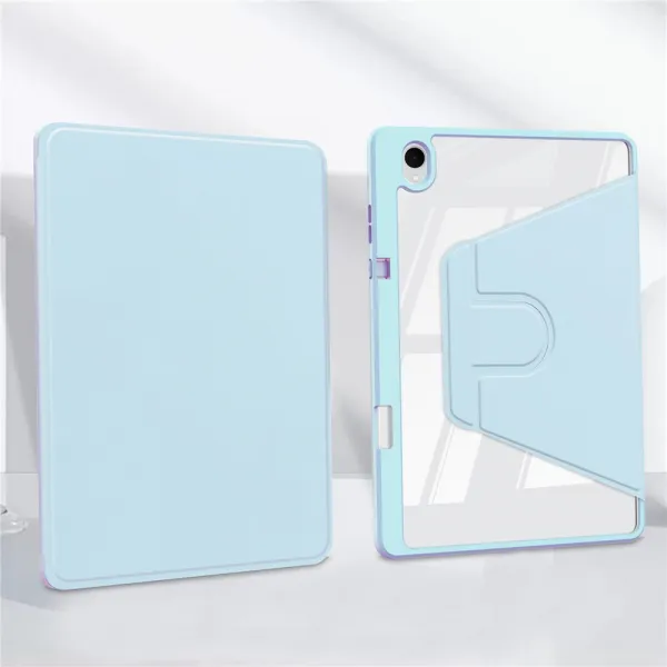 CRYSTAL FLEXI Zaklápací obal pre Samsung Galaxy Tab S11 svetlomodrý