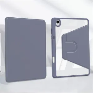 CRYSTAL FLEXI Zaklápací obal pre Samsung Galaxy Tab S11 fialový