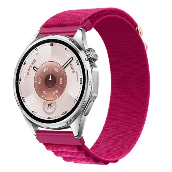 NYLON Vymeniteľný remienok pre Huawei Watch GT 5 46mm / GT 6 46mm tmavoružový