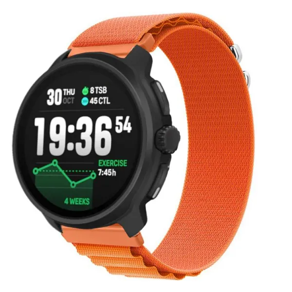 NYLON Vymeniteľný remienok pre Suunto Race 2 oranžový