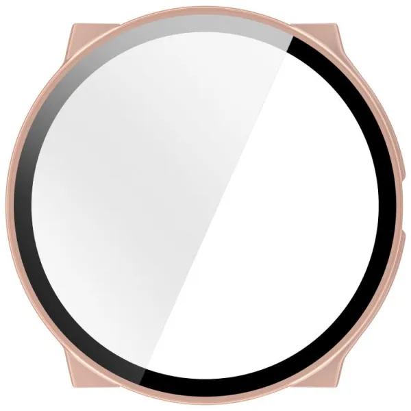 PC FULL COVER Plastový kryt so sklom pre Suunto Race 2 ružový