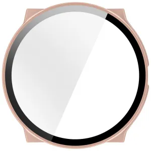 PC FULL COVER Plastový kryt so sklom pre Suunto Race 2 ružový