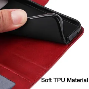 SMOOTH Peňaženkové puzdro pre Sony Xperia 10 VII červené