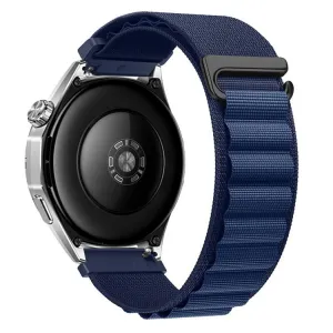 NYLON Vymeniteľný remienok pre Huawei Watch GT 5 46mm / GT 6 46mm tmavomodrý