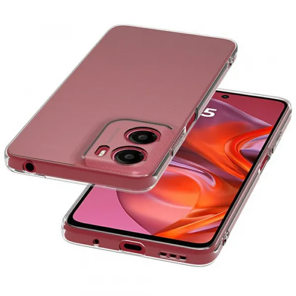 TPU Ochranný kryt pre Motorola Moto G05 / Moto E15 priehľadný