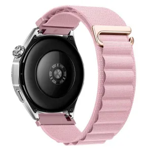 NYLON Vymeniteľný remienok pre Huawei Watch GT 5 46mm / GT 6 46mm svetloružový