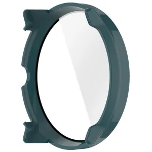 PC FULL COVER Plastový kryt so sklom pre Suunto Race 2 zelený