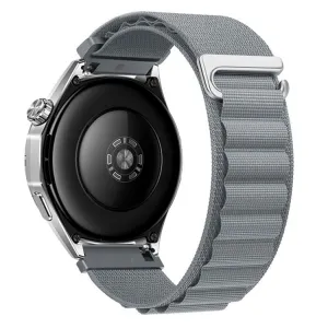 NYLON Vymeniteľný remienok pre Huawei Watch GT 5 46mm / GT 6 46mm šedý