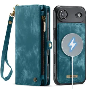 WALLET Ochranný kryt s peňaženkou 2v1 pre Apple iPhone Air modrý