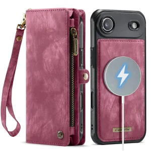 WALLET Ochranný kryt s peňaženkou 2v1 pre Apple iPhone Air červený