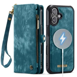 WALLET Ochranný kryt s peňaženkou 2v1 pre Apple iPhone 17 modrý