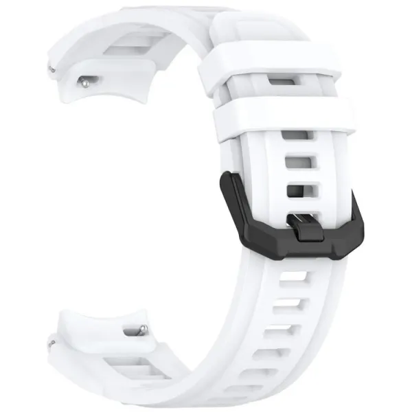 SILICONE Vymeniteľný remienok pre Amazfit T-Rex 3 Pro 48mm biely