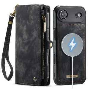 WALLET Ochranný kryt s peňaženkou 2v1 pre Apple iPhone Air čierny