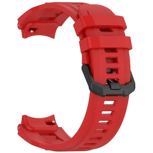 SILICONE Vymeniteľný remienok pre Amazfit T-Rex 3 Pro 48mm červený