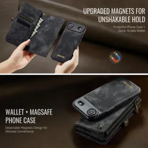WALLET Ochranný kryt s peňaženkou 2v1 pre Apple iPhone Air čierny