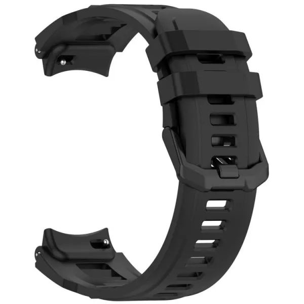 SILICONE Vymeniteľný remienok pre Amazfit T-Rex 3 Pro 48mm čierny