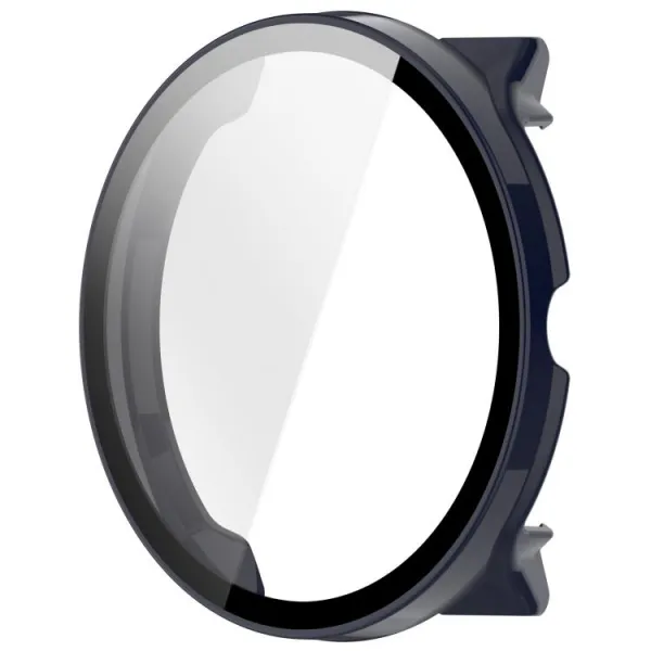 PC FULL COVER Plastový kryt so sklom pre Suunto Race 2 modrý