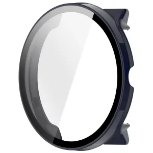 PC FULL COVER Plastový kryt so sklom pre Suunto Race 2 modrý