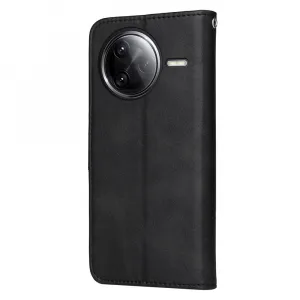 SMOOTH Peňaženkové puzdro pre Xiaomi Poco F7 Ultra čierne