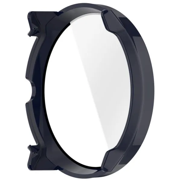 PC FULL COVER Plastový kryt so sklom pre Suunto Race 2 modrý