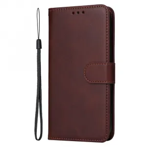 SMOOTH Peňaženkové puzdro pre Xiaomi Poco F7 Ultra hnedé