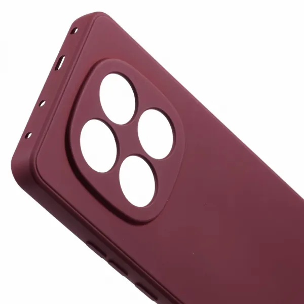 PROTEMIO TPU Kryt pre Xiaomi Redmi Note 14 Pro 5G / Poco X7 5G bordový