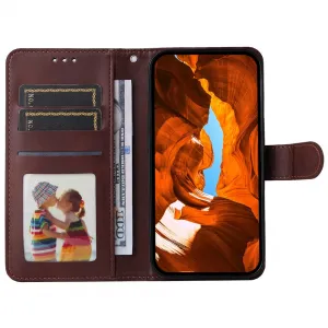SMOOTH Peňaženkové puzdro pre Xiaomi Poco F7 Ultra hnedé